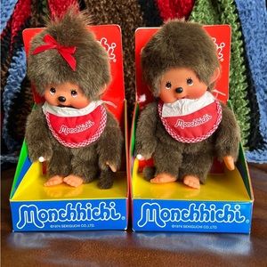 🚩 SOLD Monchhichi Duo